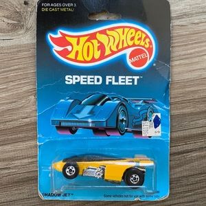 Hot Wheels Shadow Jet Speed Fleet 4699 Car Collector Series 1986 new Vintage